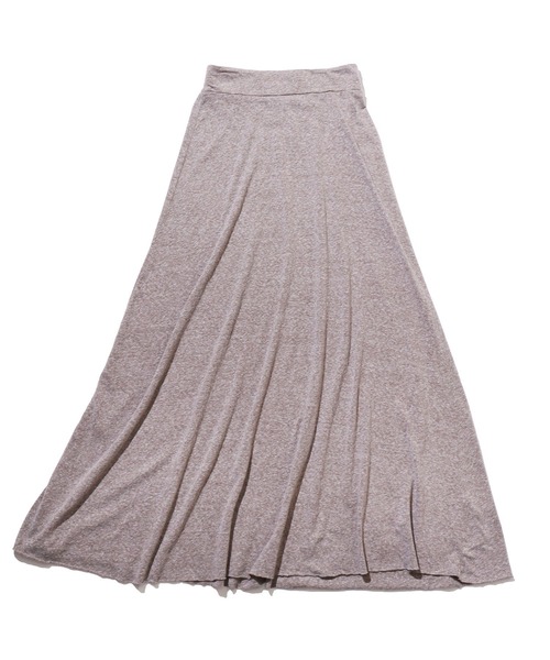 CAL.Berries(カルベリーズ)の「CAL.Berries/カルベリーズ BOARD WALK MAXI SKIRT WOMEN'S マキシスカート(スカート・レディース・ダークネイビー/ブラウン/ネイビー・S)」の2枚目の写真