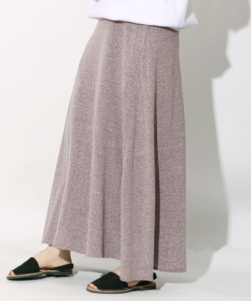 CAL.Berries(カルベリーズ)の「CAL.Berries/カルベリーズ BOARD WALK MAXI SKIRT WOMEN'S マキシスカート(スカート・レディース・ダークネイビー/ブラウン/ネイビー・S)」の7枚目の写真