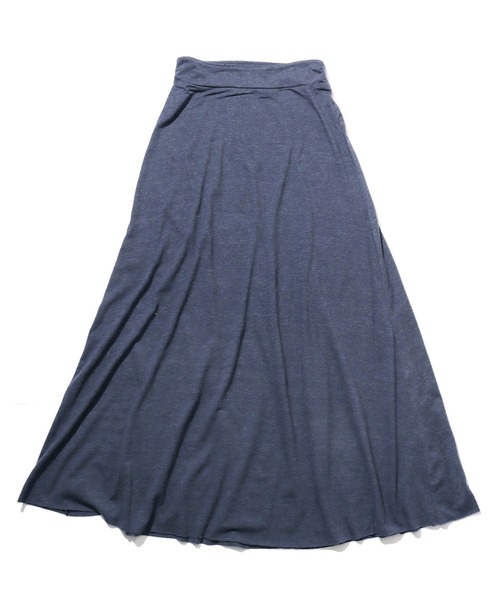 CAL.Berries(カルベリーズ)の「CAL.Berries/カルベリーズ BOARD WALK MAXI SKIRT WOMEN'S マキシスカート(スカート・レディース・ダークネイビー/ブラウン/ネイビー・S)」の16枚目の写真
