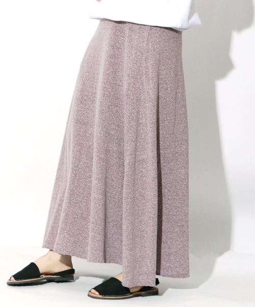 CAL.Berries(カルベリーズ)の「CAL.Berries/カルベリーズ BOARD WALK MAXI SKIRT WOMEN'S マキシスカート(スカート・レディース・ダークネイビー/ブラウン/ネイビー・S)」の21枚目の写真