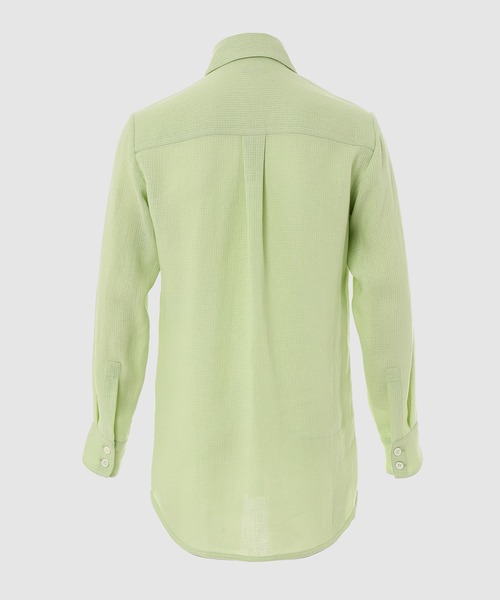 NAMACHEKO（ナマチェコ）の「HAN SHIRT（シャツ/ブラウス・メンズ・グリーン・S/XS）」の2枚目の写真