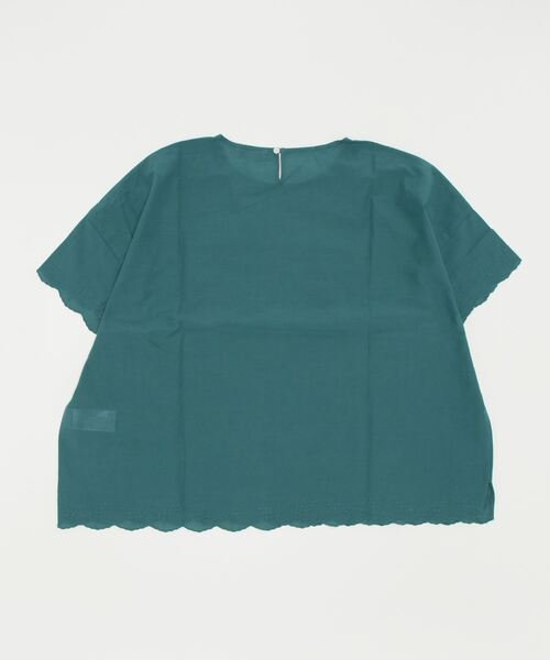 Samansa Mos2（サマンサ モスモス）の「立体花刺繍ブラウス（シャツ/ブラウス・レディース・ブラック/オフホワイト/グリーン/キナリ・ﾌﾘ-）」の19枚目の写真