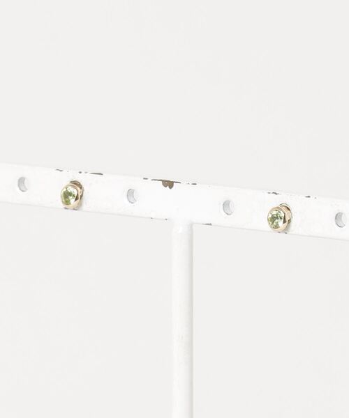 CANAL 4℃(カナルヨンドシー)の「【8月誕生石】K10イエローゴールド ピアス(ピアス(両耳用)・レディース・イエローゴールド・FREE)」の7枚目の写真