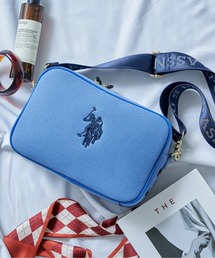 U.S. POLO ASSN. | 【U.S. POLO ASSN.】キャンバススクエアショルダーバッグ USPA-2555(ショルダーバッグ)