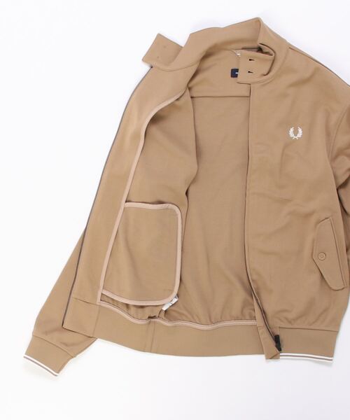 フレッドペリー　メンズブルゾン　英国製ハリソンジャケット FRED PERRY ブルゾン アウター Made In England Harrington Jacket