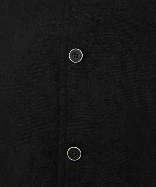 5351 POUR LES HOMMES(ゴーサンゴーイチプールオム)の「クールメッシュジャガードシャツブルゾン(シャツ/ブラウス・メンズ・ブルー/ブラック/イエロー・48/46/44/50)」の12枚目の写真