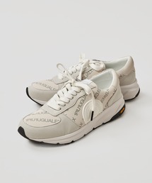 【1PIU1UGUALE3 RELAX】HALF CIRCLE SHOES / ハーフサークルロゴスニーカー usx-22009