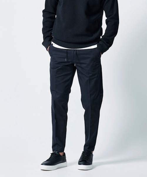 junhashimoto（ジュンハシモト）の「DICKIES TUCK LESS PT（チノパンツ・メンズ・ブラック/グリーン/ベージュ・3/4/5/2）」の2枚目の写真