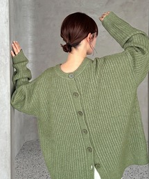 feepur | 【ハンドウォッシャブル】2wayリブニットカーディガン(カーディガン/ボレロ)