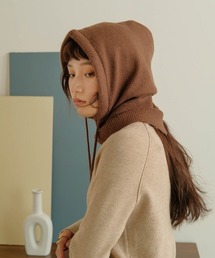 Bab | バラクラバニットフードウォーマー(ニットキャップ/ビーニー)