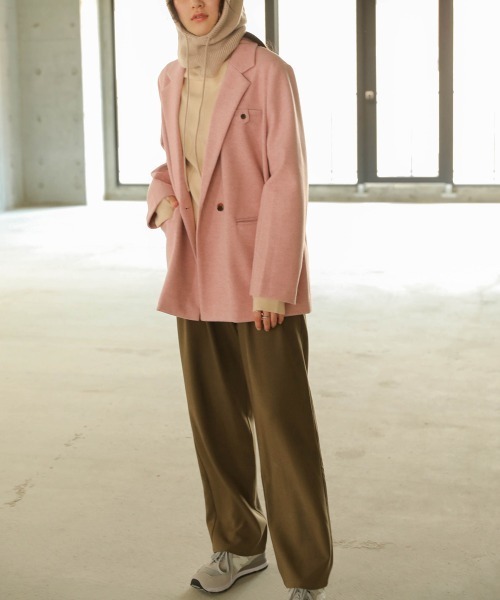 Bab（バブ）の「バラクラバニットフードウォーマー（ニットキャップ/ビーニー・レディース・ベージュ/ブラウン/アイボリー・ONESIZE）」の22枚目の写真