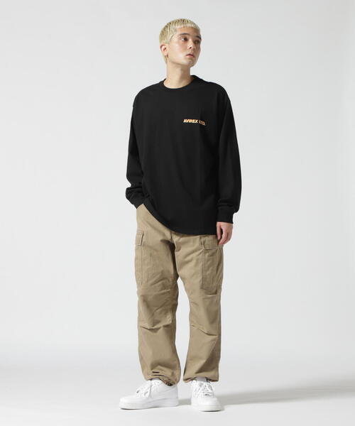 AVIREX（アヴィレックス）の「《REBUILD COLLECTION》ヤンキーギャル 長袖 Tシャツ / L/S T-SHIRT YANKEE GAL（Tシャツ/カットソー・メンズ・ホワイト/ブラック/その他10・M/L/2XL/XL）」の5枚目の写真