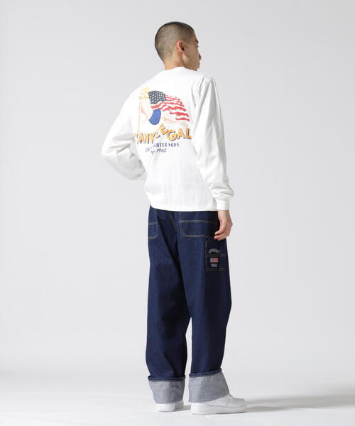 AVIREX（アヴィレックス）の「《REBUILD COLLECTION》ヤンキーギャル 長袖 Tシャツ / L/S T-SHIRT YANKEE GAL（Tシャツ/カットソー・メンズ・ホワイト/ブラック/その他10・M/L/2XL/XL）」の19枚目の写真