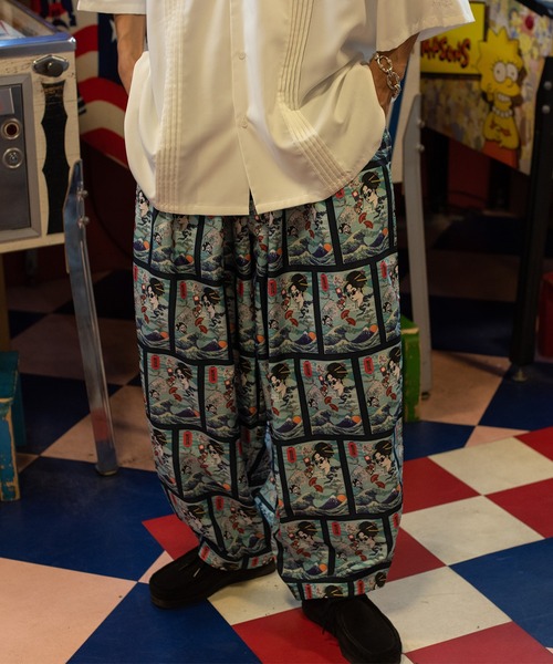 Perushu（ペルーシュ）の「【2th】総柄バルーンパンツ（その他パンツ・メンズ・ネイビー・LARGE/SMALL/MEDIUM）」の15枚目の写真