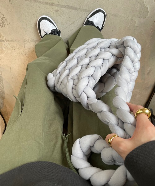 Mela(メラ)の「BIG POCKET CARGO PT(カーゴパンツ・レディース・ベージュ/ブラック/カーキ・S/M/L)」の7枚目の写真