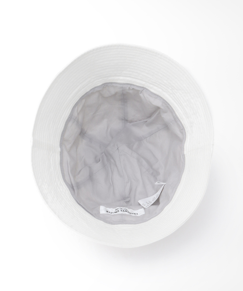 KIJIMA TAKAYUKI（キジマ　タカユキ）の「【KIJIMA TAKAYUKI / キジマ タカユキ】 別注 TWILL セーラーハット（ハット・メンズ・ブラック/レッド/カーキ/ホワイト×ホワイト・FREE）」の18枚目の写真