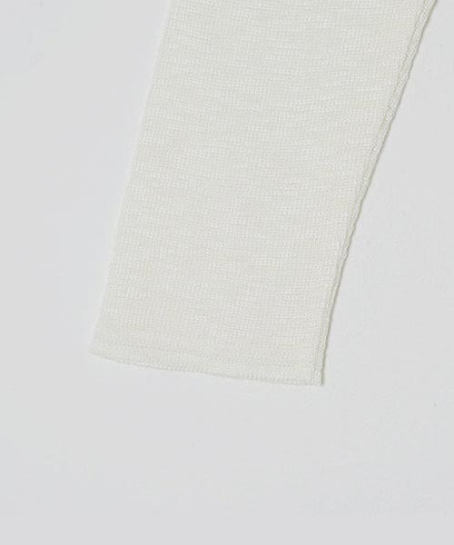 SONA（ソナ）の「SONYUNARA ツイストシースルークロップニット（ニット/セーター・レディース・スカイブルー/ブラック/イエロー/アイボリー・FREE）」の17枚目の写真