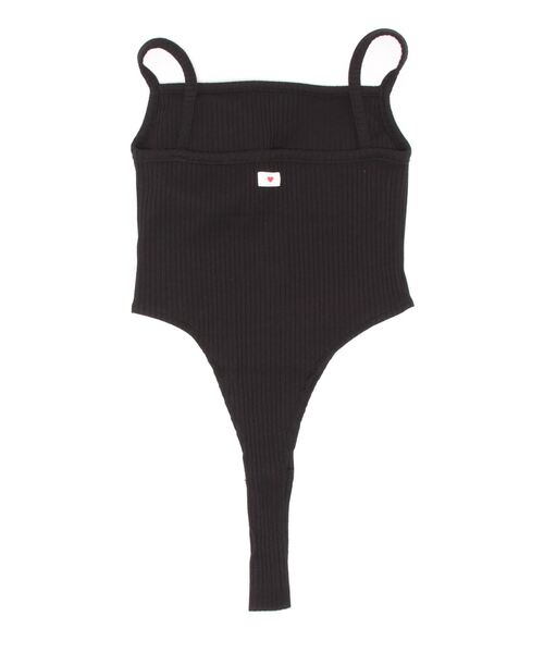 FIG&VIPER（フィグアンドバイパー）の「ハイレグボディースーツキャミ（キャミソール・レディース・ブラック/グレー/グリーン・FREE）」の17枚目の写真