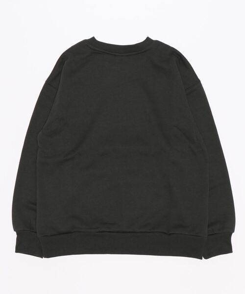 Ocean Pacific(オーシャンパシフィック)の「Ocean Pacific/オーシャンパシフィック スウェット クルーネック 長袖 リブ ドロップショルダー ビックプリント カレッジ トレーナー(スウェット・レディース・ベージュ/グリーン/ホワイト/ヘザーグレー/チャコールグレー・L/M/XL)」の6枚目の写真