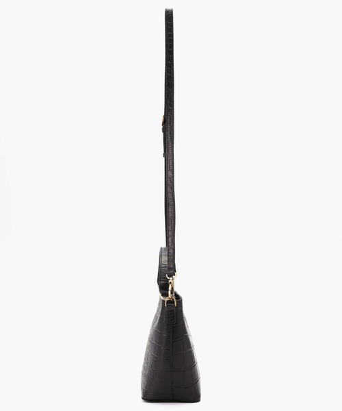 O MY BAG（オー マイ　バッグ）の「BOBBI BUCKET BAG MIDI/ボビー バケットバッグ ミディ ブラッククロコ(UNISEX)（ショルダーバッグ・レディース・ブラック/ブラウン/ブラック系その他・FREE）」の5枚目の写真