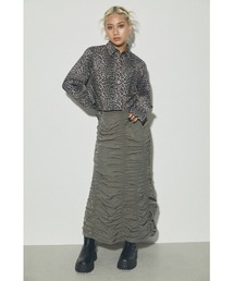 LAGAUA GEM レオパードコンパクトシャツ　Sサイズ LAGUA GEM | LEOPARD COMPACT シャツ (シャツ・ブラウス ) |SHEL