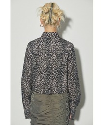 LAGUA GEM | LEOPARD SHEER トップス (Tシャツ・カットソー(長袖