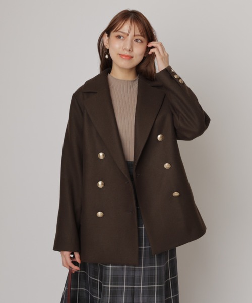 Mystrada（マイストラーダ）の「ジャコット（ダウンジャケット/コート・レディース・グレイッシュベージュ/ブラウン・36/38）」の2枚目の写真