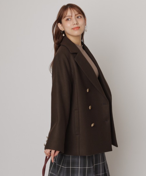 Mystrada（マイストラーダ）の「ジャコット（ダウンジャケット/コート・レディース・グレイッシュベージュ/ブラウン・36/38）」の7枚目の写真