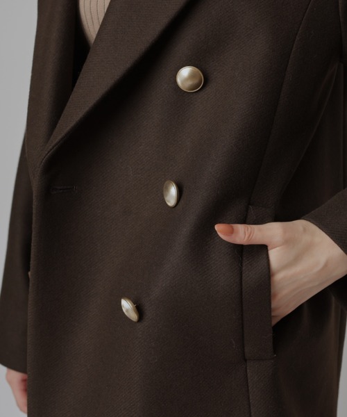 Mystrada（マイストラーダ）の「ジャコット（ダウンジャケット/コート・レディース・グレイッシュベージュ/ブラウン・36/38）」の9枚目の写真