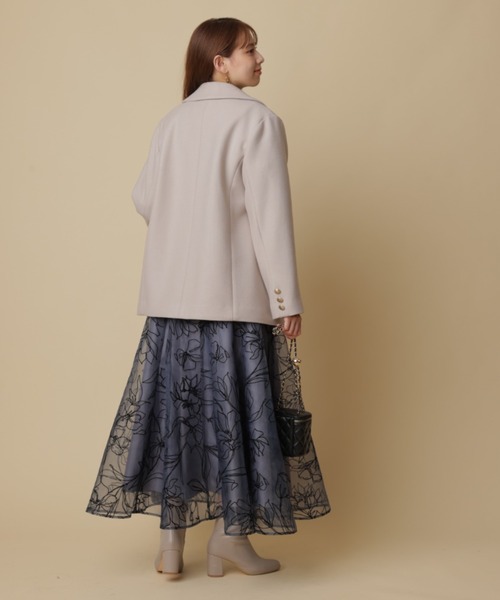 Mystrada（マイストラーダ）の「ジャコット（ダウンジャケット/コート・レディース・グレイッシュベージュ/ブラウン・36/38）」の13枚目の写真