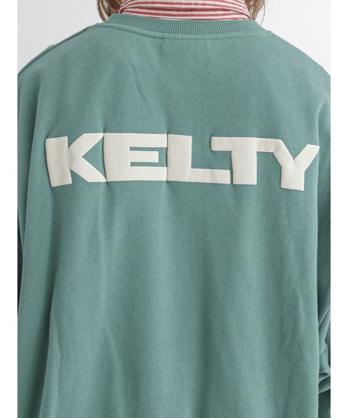 Samansa Mos2(サマンサ モスモス)の「【KELTY】PEANUTSクルーネックスウェット(テント)(スウェット・レディース・チャコール/ミント・フリ-)」の9枚目の写真