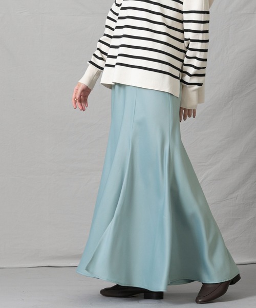 Torrazzo Donna サテンパネルマーメイドスカート Torrazzo Donna（トラッゾドンナ）の「サテンパネルマーメイド