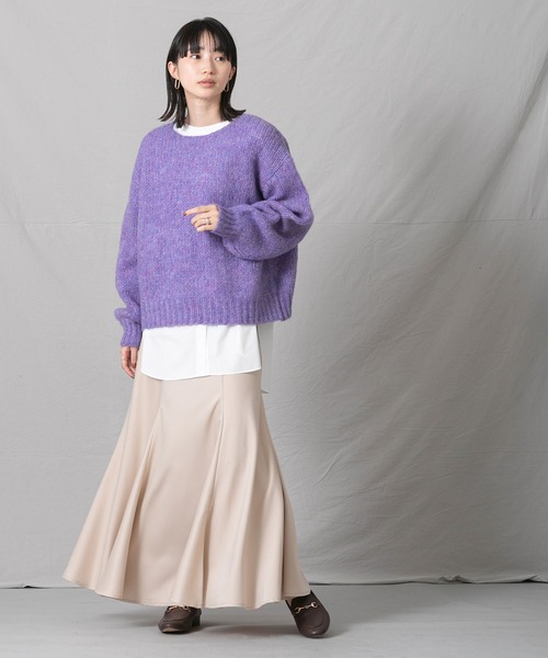 Torrazzo Donna サテンパネルマーメイドスカート Torrazzo Donna（トラッゾドンナ）の「サテンパネルマーメイド