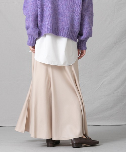 Torrazzo Donna サテンパネルマーメイドスカート Torrazzo Donna（トラッゾドンナ）の「サテンパネルマーメイド