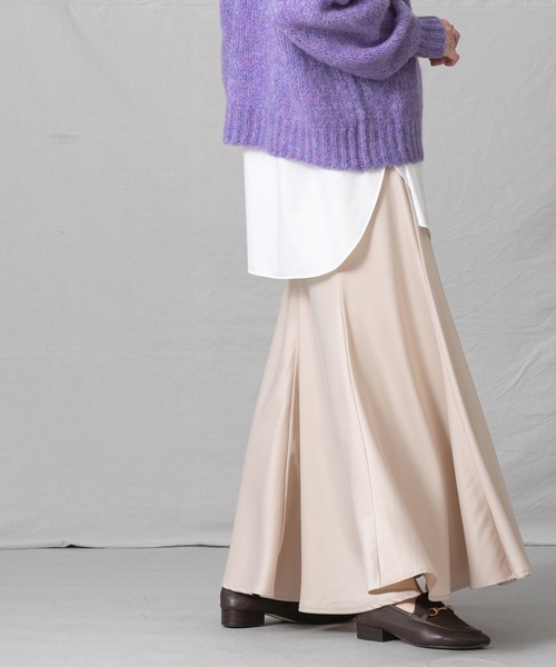 Torrazzo Donna サテンパネルマーメイドスカート Torrazzo Donna（トラッゾドンナ）の「サテンパネルマーメイド