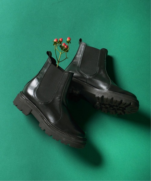 eness（エネス）の「《追加2》【ENESS/エネス】サイドゴアブーツ（ブーツ・レディース・ブラック・35/36/37/38/39）」の4枚目の写真