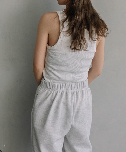 Flugge(フラッジー)の「american sleeve tanktop/アメリカンスリーブタンクトップ(タンクトップ・レディース・ホワイト/ブラック/グレイッシュブルー・FREE)」の20枚目の写真