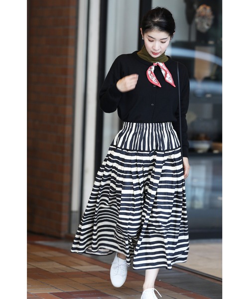 パリジェンヌカーディガン（スカーフ付き）（カーディガン/ボレロ