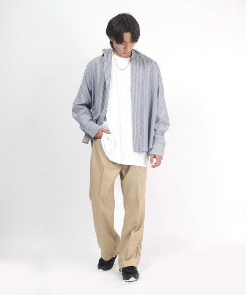 Lee(リー)の「Lee(リー)X-LINEスラックスフレアパンツ/デニムフレアパンツ/カラーパンツ メンズ レディース ユニセックス(スラックス・メンズ・グリーン/ブルー系その他/ワンウォッシュ/レッド/パープル/ベージュ/ブラック・M/L/XL)」の16枚目の写真