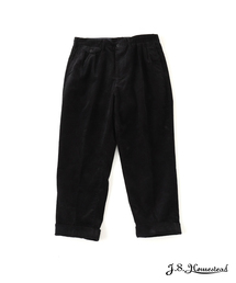 【J.S.Homestead】CORDUROY 2TUCK OFFICER CROPPED