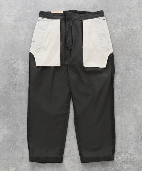 セール】【J.S.Homestead】CORDUROY 2TUCK OFFICER CROPPED