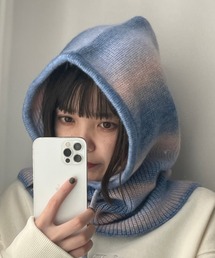 WEGO | WEGO/グラデーションニットバラクラバ(ネックウォーマー/スヌード)