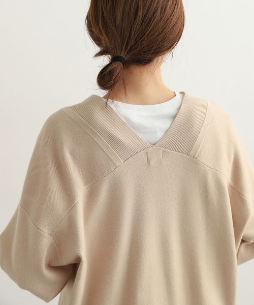 ARCHI 長袖セーター ベージュ/ブラウン セール】片畦タートルニットプルオーバー（ニット/セーター）｜URBAN