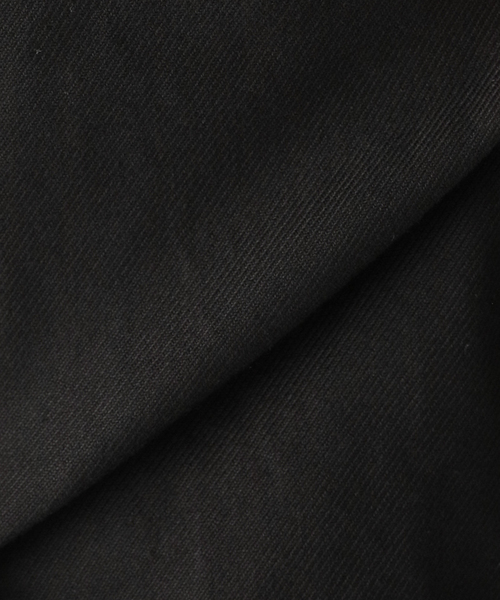 Spick & Span(スピックアンドスパン)の「フレンチワーカーサージサロペット(サロペット/オーバーオール・レディース・ホワイト系その他/ブラック・FREE)」の15枚目の写真