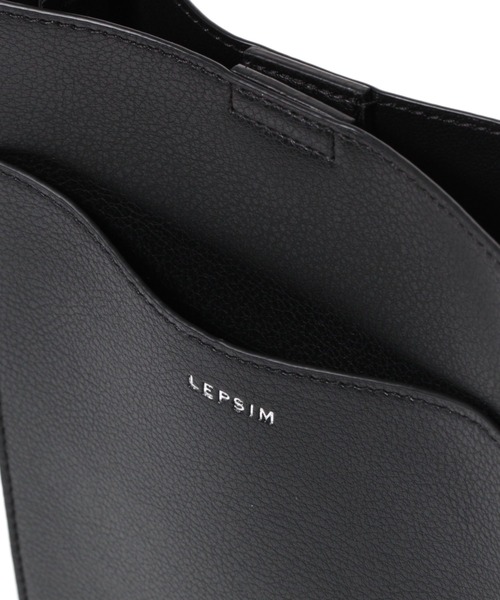 LEPSIM（レプシィム）の「【ゼロかる】ミドルショルダーバッグ　176620（ショルダーバッグ・レディース・ブラック/アイボリー/ブラウン/シルバー・ONE SIZE）」の12枚目の写真