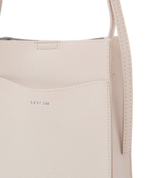 LEPSIM（レプシィム）の「【ゼロかる】ミドルショルダーバッグ　176620（ショルダーバッグ・レディース・ブラック/アイボリー/ブラウン/シルバー・ONE SIZE）」の16枚目の写真