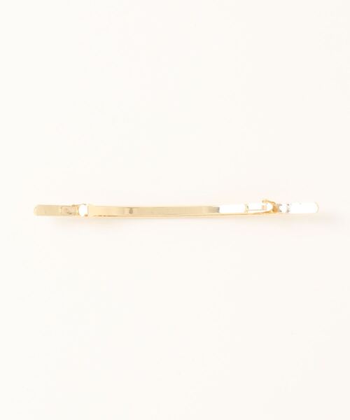 VIS（ビス）の「メタルアソートバレッタ（バレッタ/ヘアクリップ・レディース・ゴールド系その他/シルバー/ゴールド・FREE）」の6枚目の写真