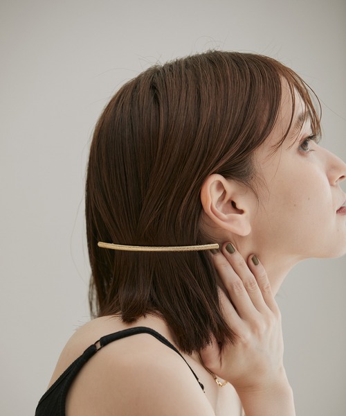 VIS（ビス）の「メタルアソートバレッタ（バレッタ/ヘアクリップ・レディース・ゴールド系その他/シルバー/ゴールド・FREE）」の7枚目の写真
