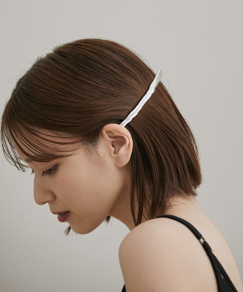 VIS（ビス）の「メタルアソートバレッタ（バレッタ/ヘアクリップ・レディース・ゴールド系その他/シルバー/ゴールド・FREE）」の8枚目の写真