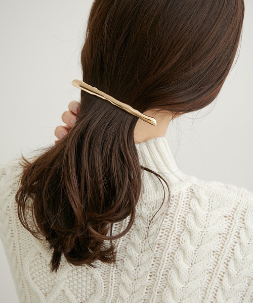 VIS（ビス）の「メタルアソートバレッタ（バレッタ/ヘアクリップ・レディース・ゴールド系その他/シルバー/ゴールド・FREE）」の9枚目の写真